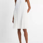 Vince - Pleated A- Line Pintuck Mini Dress