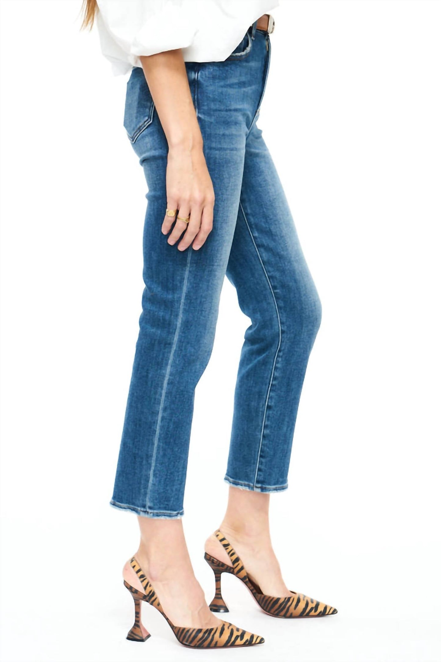Pistola - Monroe Crop High Rise Slim Cigarette