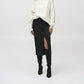 Joseph Ribkoff - Classic Denim Pencil Skirt W/ Rhinestones