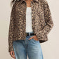 Z Supply - Women's Bel Air Leopard Denim Jacket