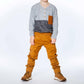 Deux Par Deux - Boys' Quilt Pocket Brushed Jersey Top