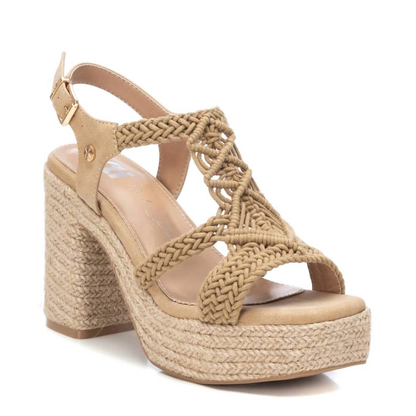 Xti - Women's Heeled Jute Sandals