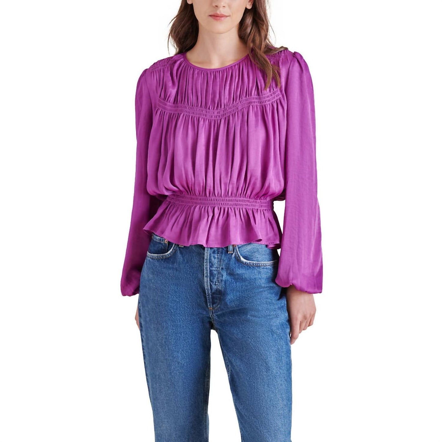 Steve Madden - Pyper Ruffle Hem Blouse