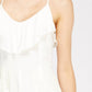 Entro - Lace & Ruffle Maxi Romper