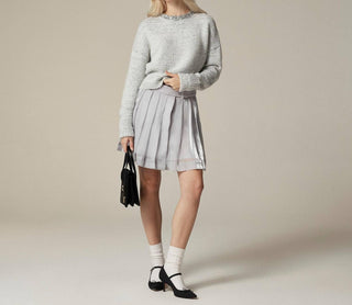 J.Crew - Embellished Pullover Sweater