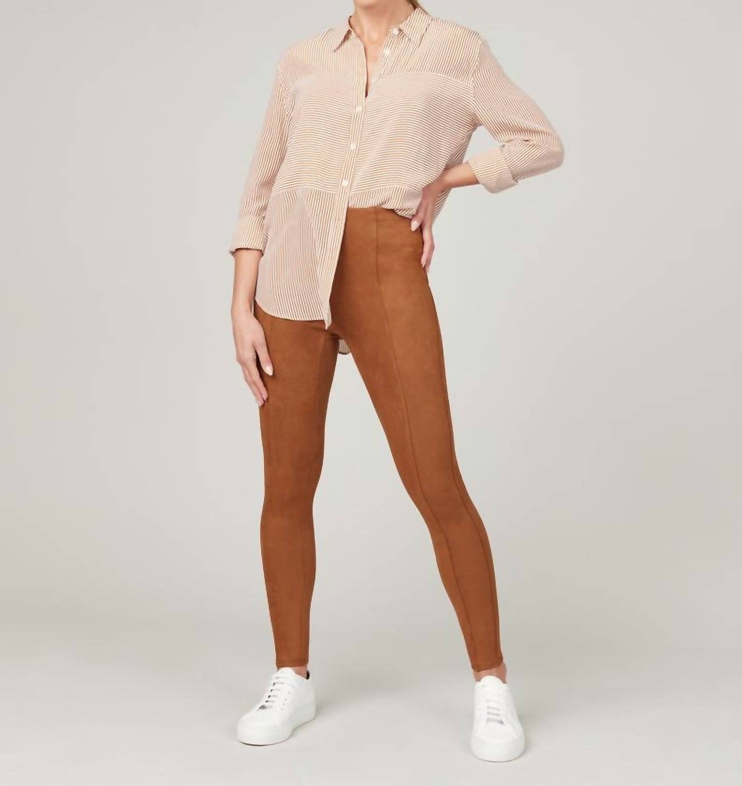 Spanx - FAUX SUEDE LEGGINGS