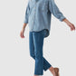 By Together - Denim Button Up Top