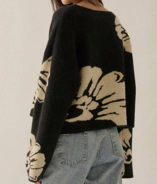 Promesa - Raven Floral Sweater