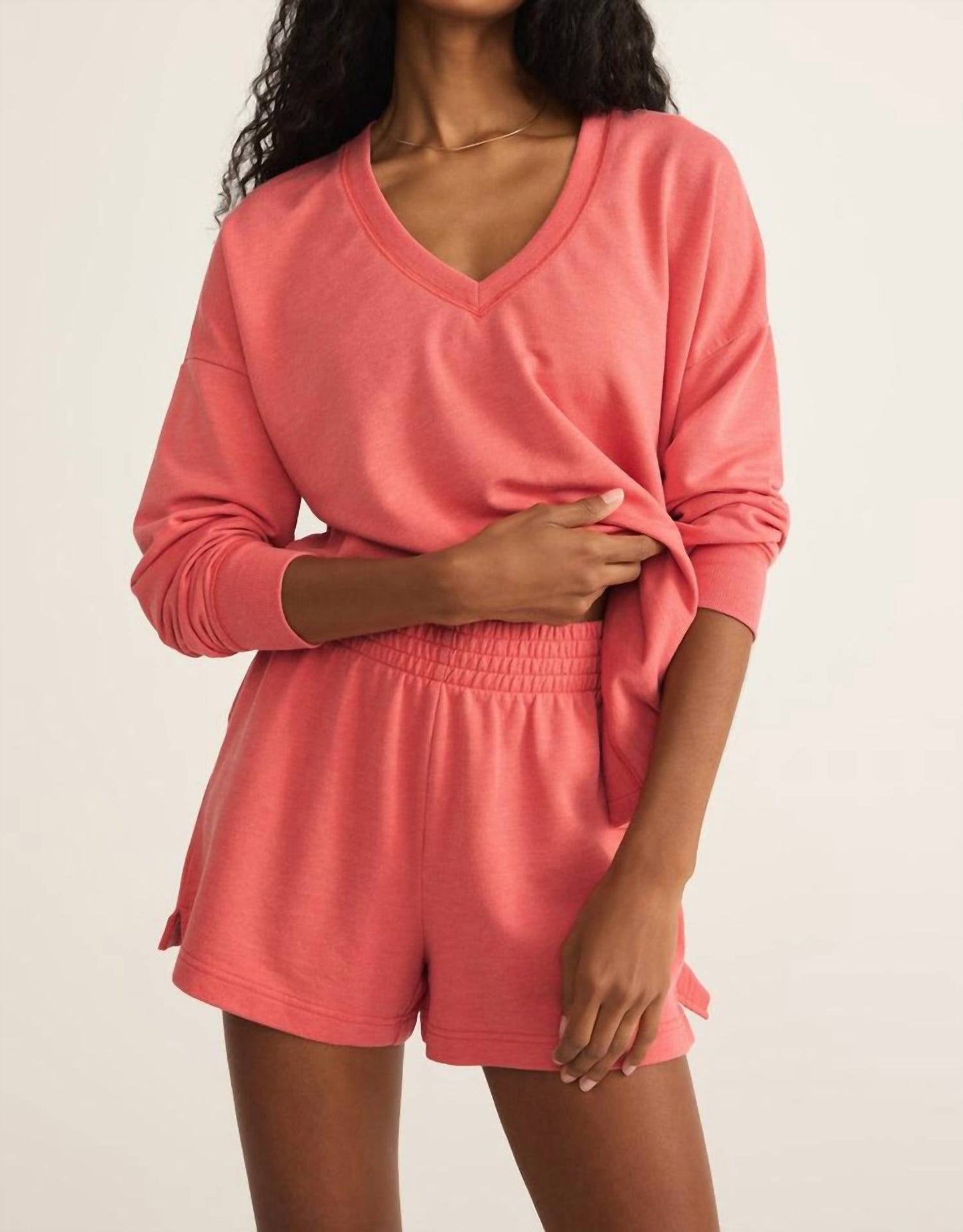 Z Supply - Modern V-neck Weekender Sweatshirt