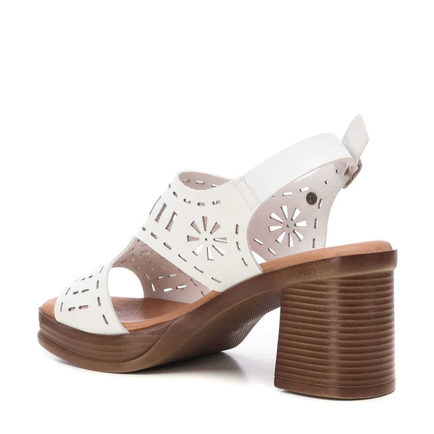 Xti - Women's Cutout Block Heel Sandals