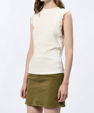 Dear John Denim - Bridget Ruffle Trim Tank Top