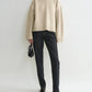 Toteme - Embroidered Wool Cashmere Knit Sweater