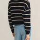 Z Supply - Estero Stripe Cropped Sweater
