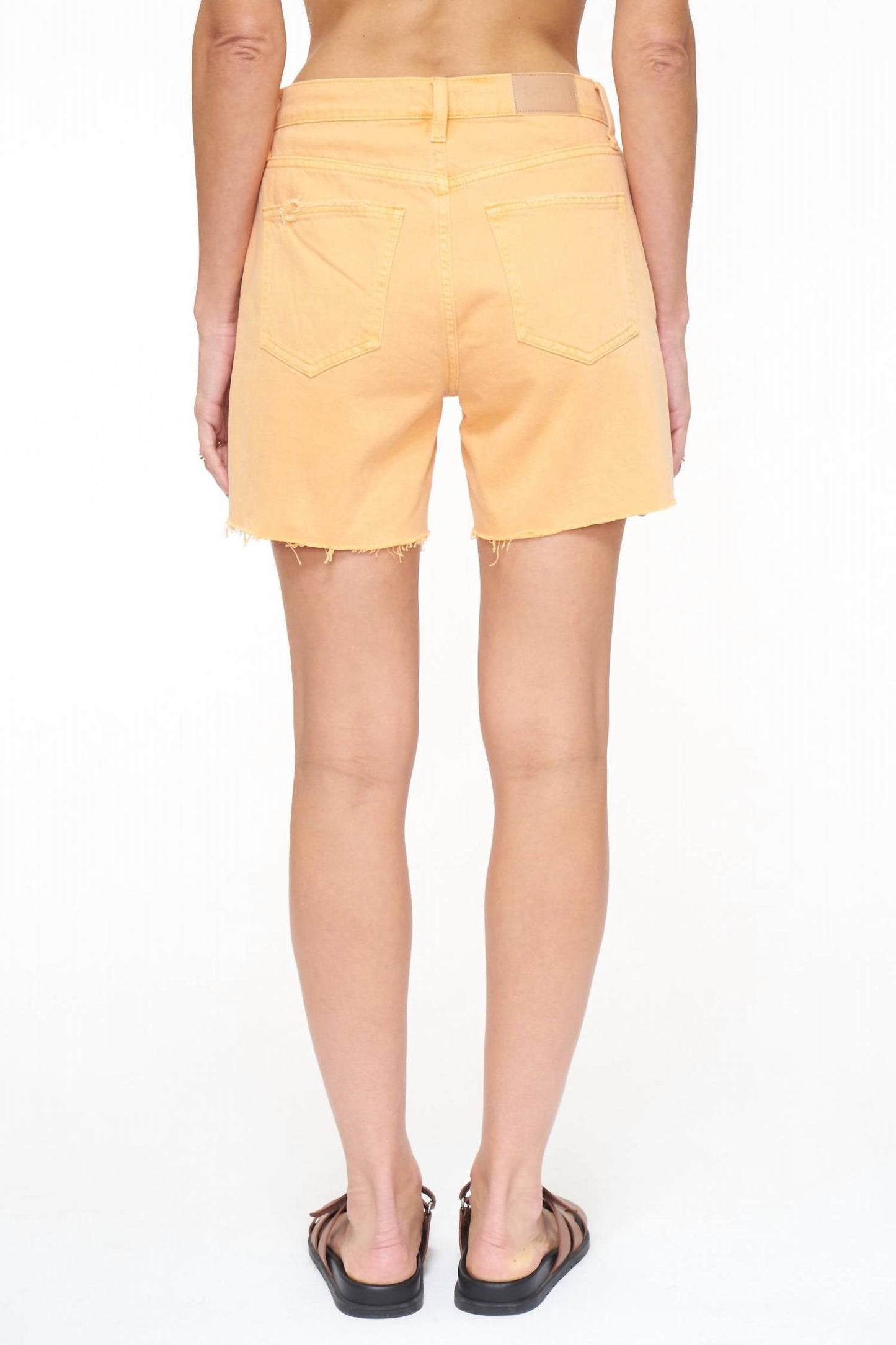 Pistola - DEVIN HIGH RISE MOM CUT OFF SHORTS