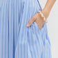 Entro - Coastal Summer Striped Skirt