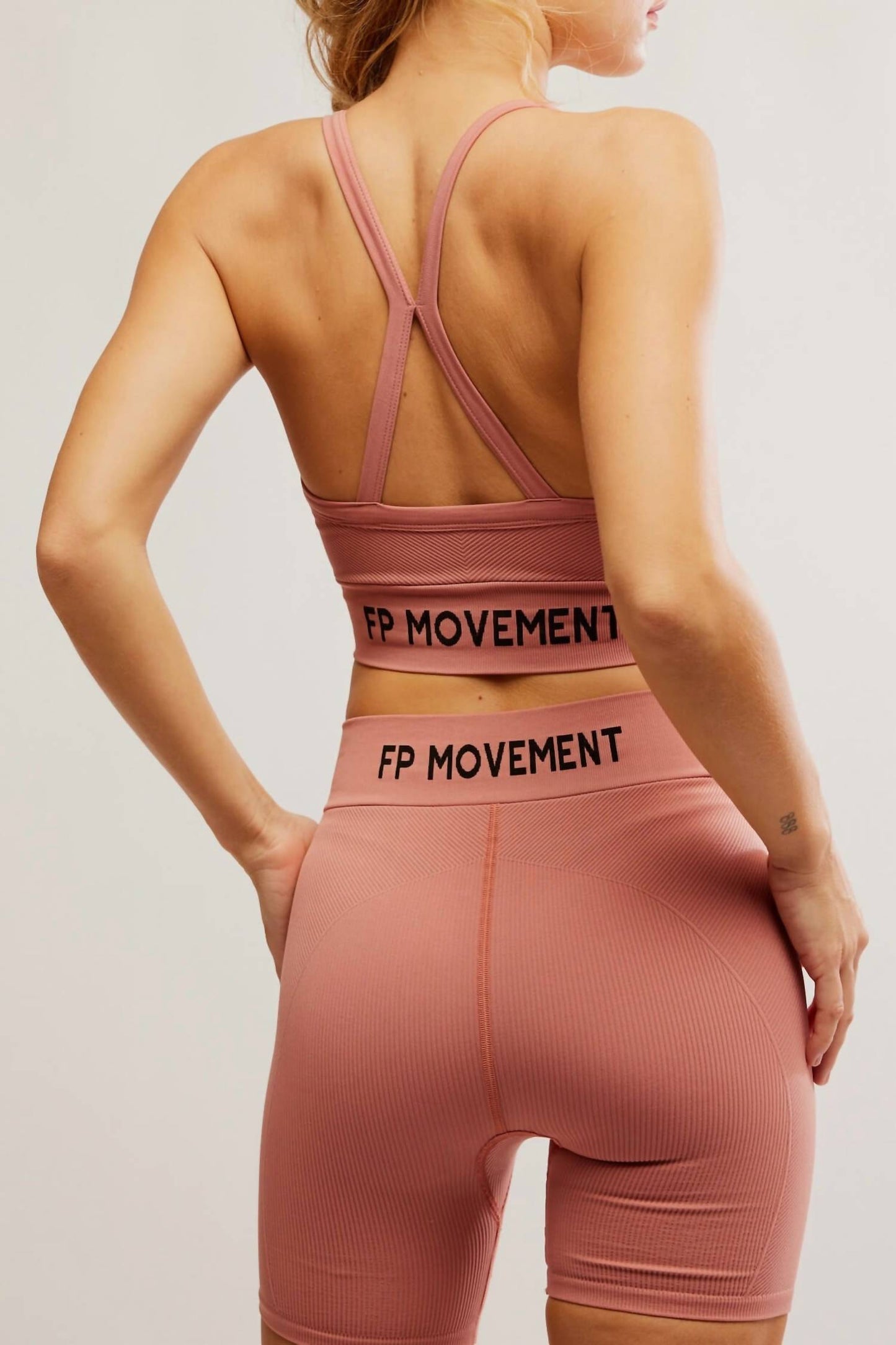 Free People - Long Haul Logo Sports Bra