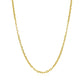 14k Yellow Gold Diamond Cut Cable Link Chain 1.8mm