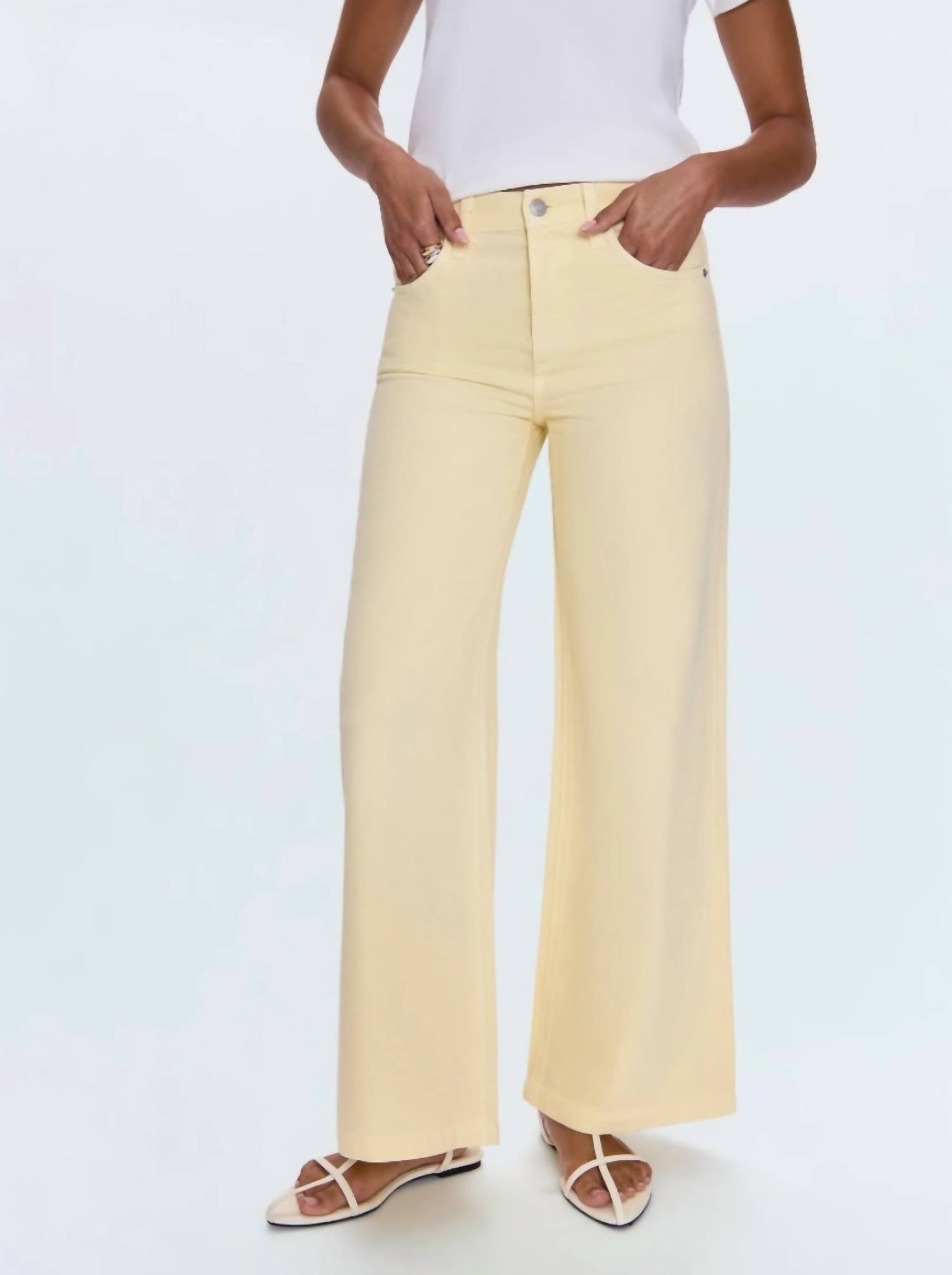 Pistola - Jadyn Low Slung Palazzo Jean