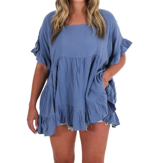 Easel - On My Terms Tunic Top