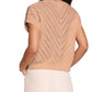 Brodie Cashmere - Chevron Mix Stitch Tee