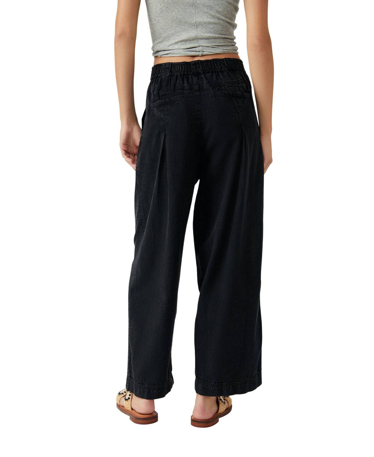Free People - Lotta Love Linen Trouser