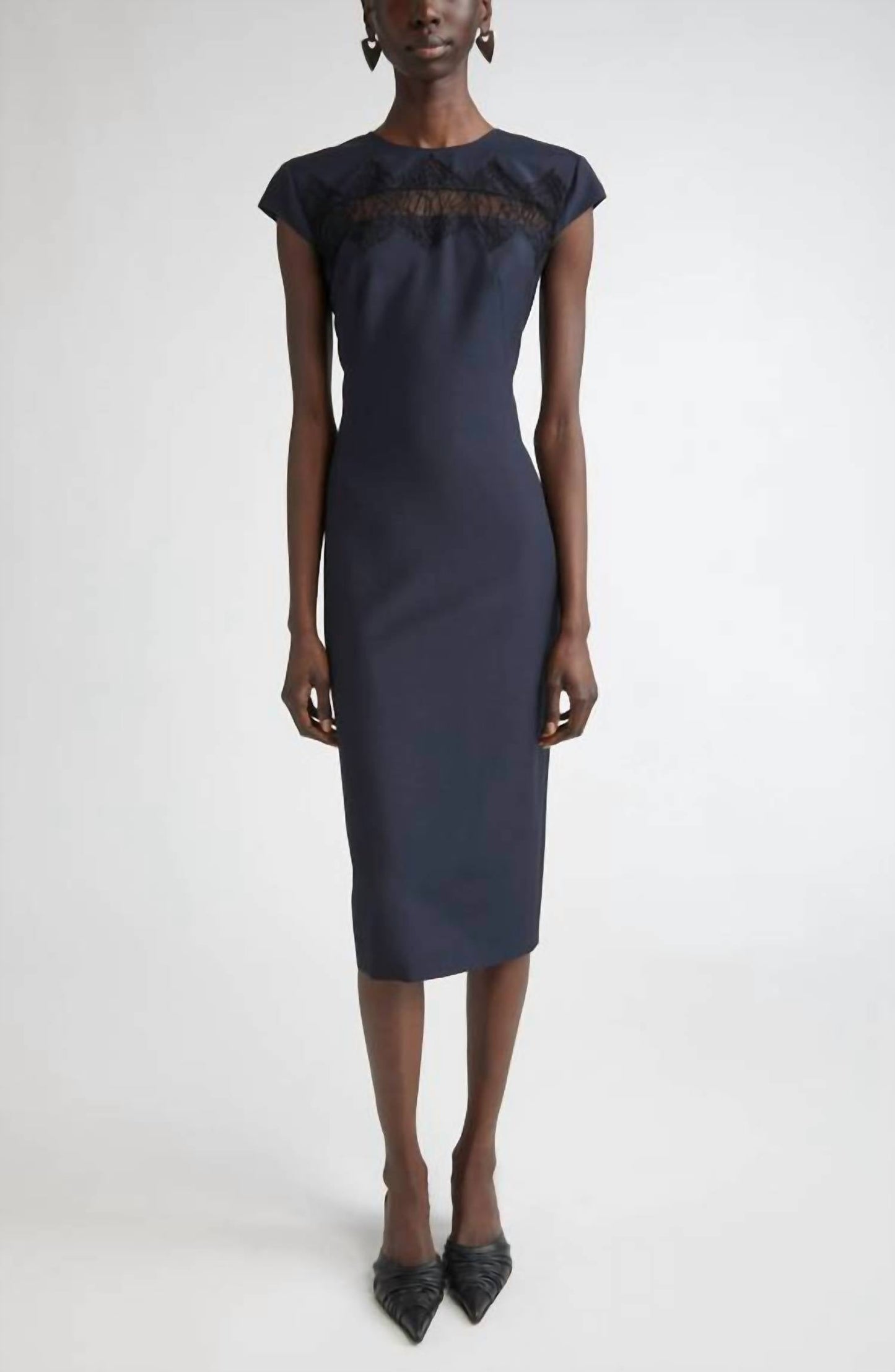 Alexander Mcqueen - Day Wool Mohair Dress