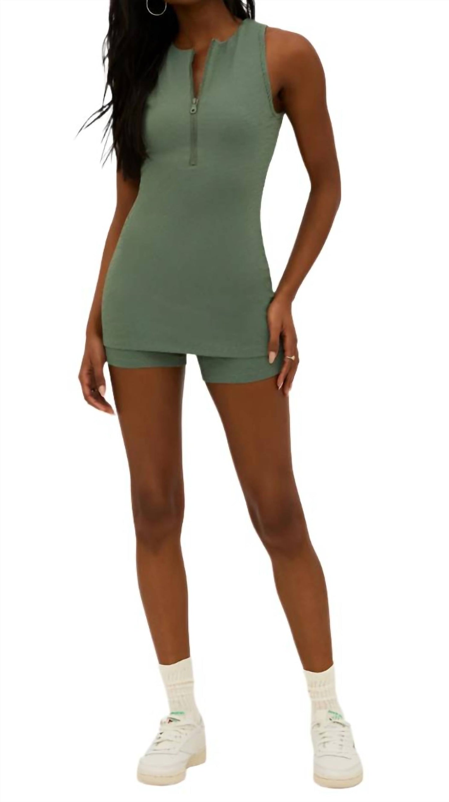 Beach Riot - Olina Romper Mini Tennis Dress