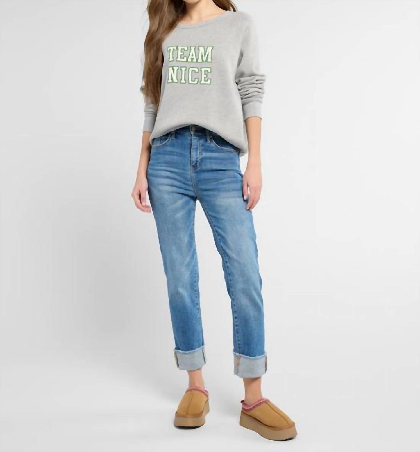 Project Social T - Team Nice/Naughty Reversible Sweatshirt