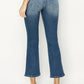 Risen - High Rise Crop Flare Jeans