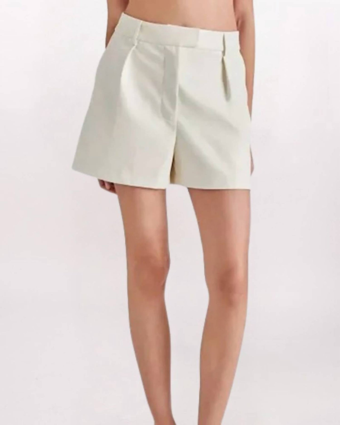 Steve Madden - Imelda Faux Leather Shorts