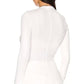 Enza Costa - Silk Knit Long Sleeve U Top