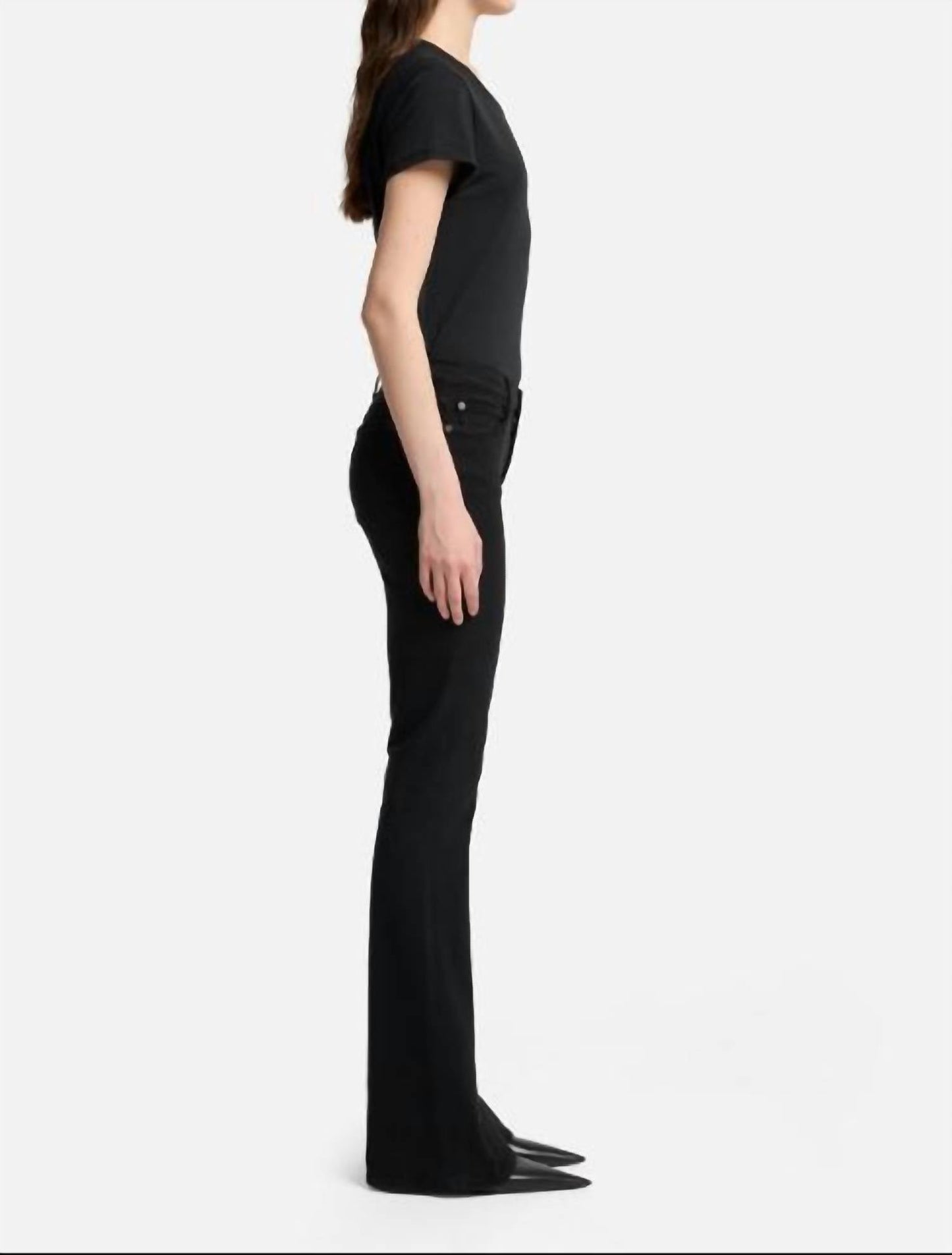 7 For All Mankind - High Waist Alii Bootcut Jeans