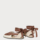 Loeffler Randall - Women's Wilson Flat Ankle Wrap Espadrille