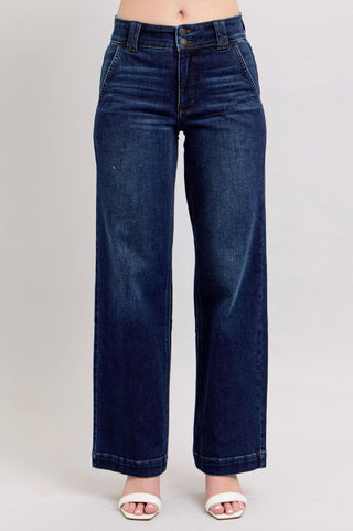 Judy Blue - High Rise Wide Leg Jeans