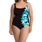 Miraclesuit - Hanging Garden Sidewipe Underwire One Piece - Plus