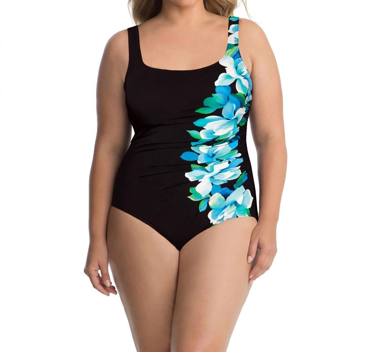 Miraclesuit - Hanging Garden Sidewipe Underwire One Piece - Plus