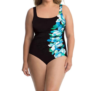 Miraclesuit - Hanging Garden Sidewipe Underwire One Piece - Plus