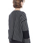 Matthildur - Evolution Stripe Cut Out Sleeve Sweater