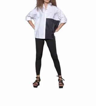 Simply Mila - 2 Tone Boxy Shirt