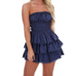 Day + Moon - Wildest Dreams Strapless Mini Dress