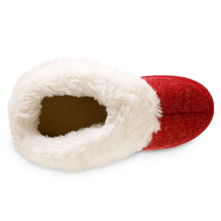 Isotoner - Women's Heather Knit Marisol Boot ECO Comfort Slipper