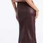Bishop + Young - Colette Side Ruched Midi Skirt
