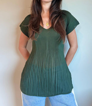 Nin Studio - Medusa V Neck Top