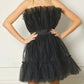 Entro - Strapless Tulle Dress