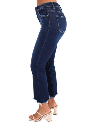 Risen - High Rise Slim Straight Jeans