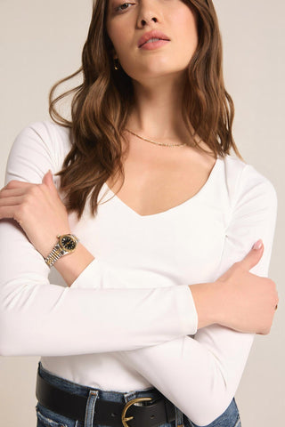 Z Supply - Avala Longsleeve So Smooth Top