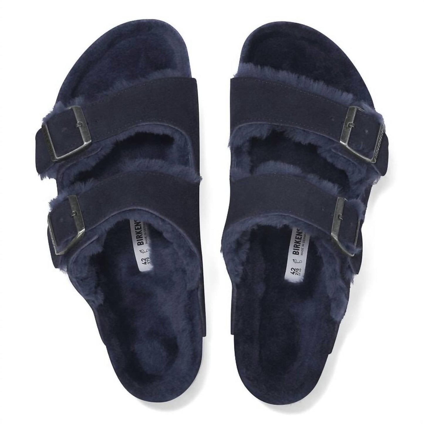 Birkenstock - Women's Arizona Shearling Sandals - Medium / Narrow