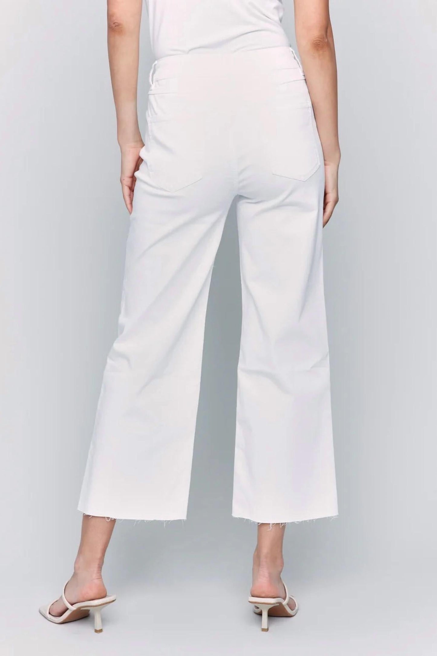 Charlie B - Wide Leg Twill Pants