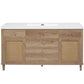 Bathroom Vanity With Sink, 5 Legs, Soft Close Drawers