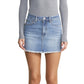 Mica - Raw Hem Mini Skirt